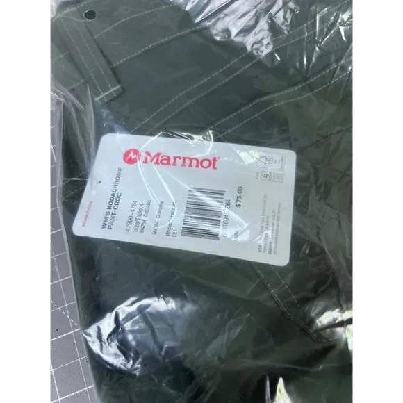 NEW Marmot Women's Kodachrome Pant Crocodile Size 4 Outdoor Stretch Hiking Pants - Picture 3 of 9